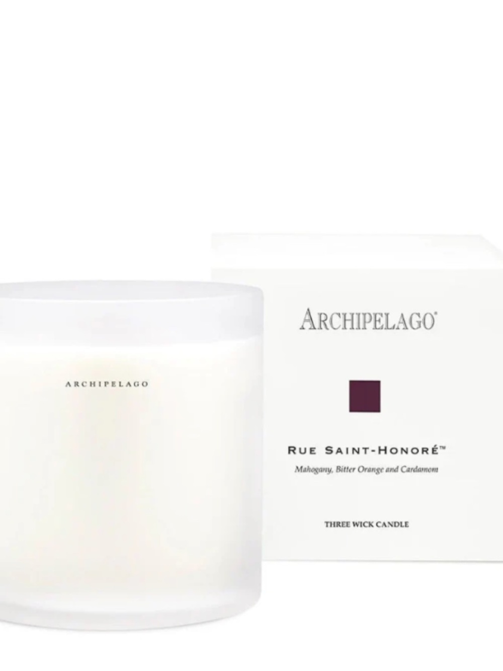 Archipelago Rue Saint-Honore Boxed Candle